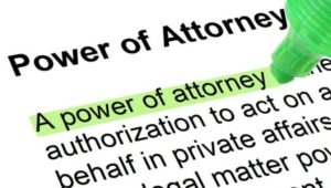 A Power of Attorney is an Important Part of Your Estate Plan